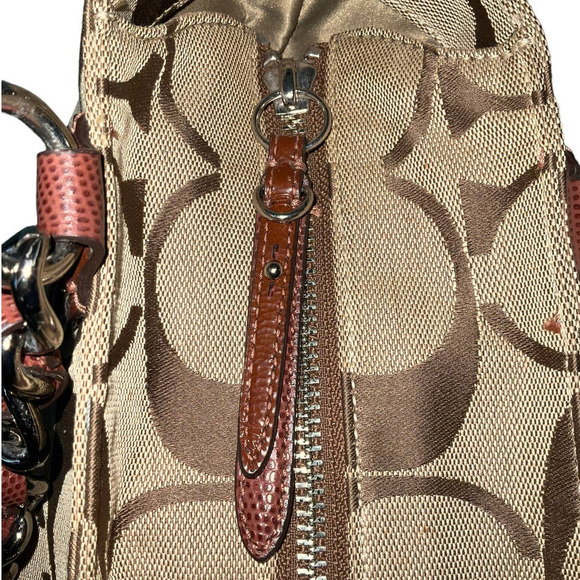 Coach Chelsea Signature Tote Bag Purse Style 18738 - Picture 12 of 16